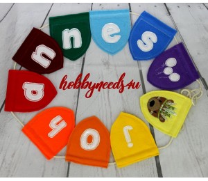 Stickserie ITH - Wimpel Filz Basic